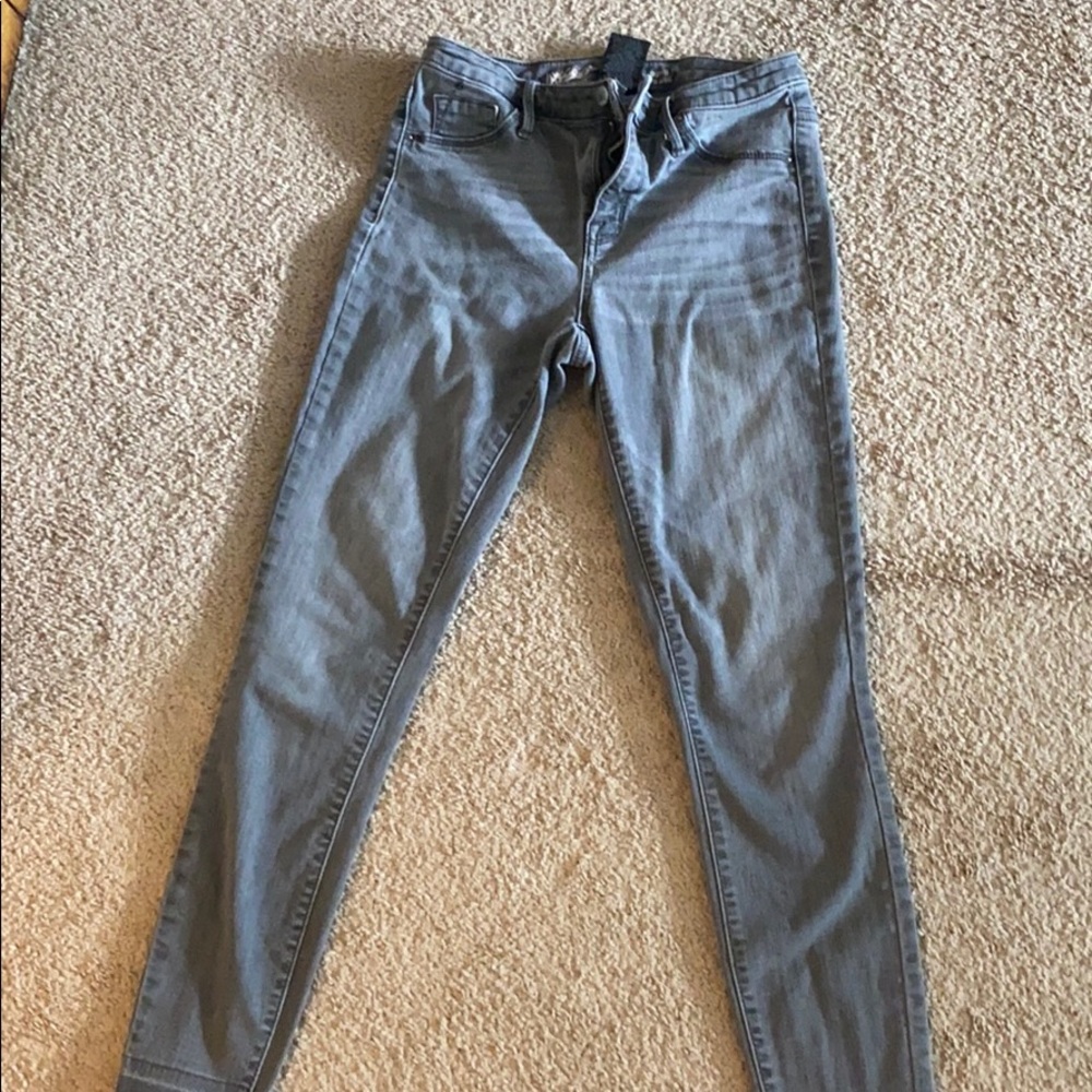 Gray jeans